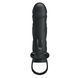 Вібронасадка на пеніс PRETTY LOVE Penis Sleeve, чорна, 12 &times; 3,3 см 26216-1 /66030526 фото 2