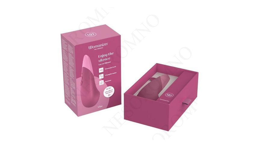 Вібратор універсальний безшумний Womanizer Vibe Dusky, рожевий 23780/WZFS1SG3 фото