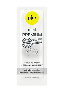 Мастило на силіконовій основі Pjur Med Premium Glide універсальне, 1.5 мл PJ11113 фото