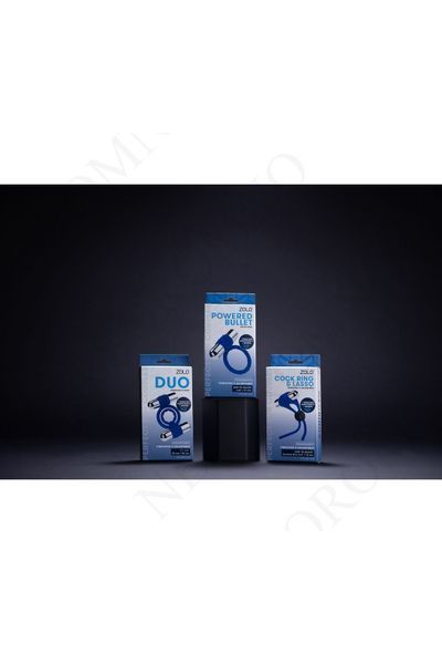 Ерекційне кільце з віброкулею ZOLO RECHARGEABLE ADJUSTABLE C-RING T670053 фото
