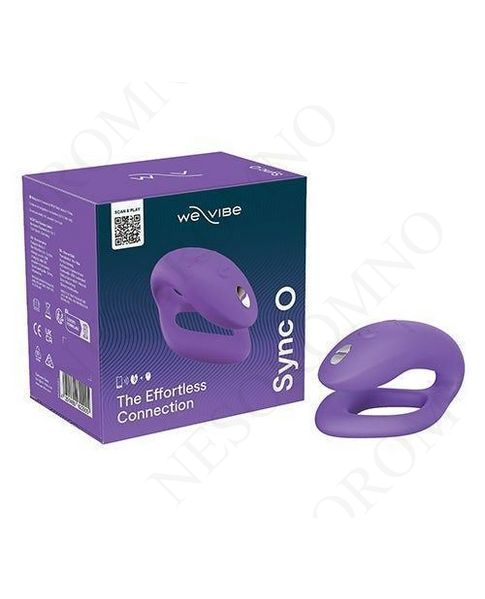 Смарт - Вібратор для пари WE-VIBE SYNC O LIGHT, фіолетовий 22905/WV22905 фото