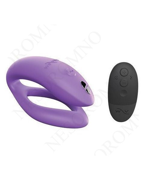 Смарт - Вібратор для пари WE-VIBE SYNC O LIGHT, фіолетовий 22905/WV22905 фото