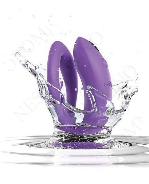 Смарт - Вібратор для пари WE-VIBE SYNC O LIGHT, фіолетовий 22905/WV22905 фото