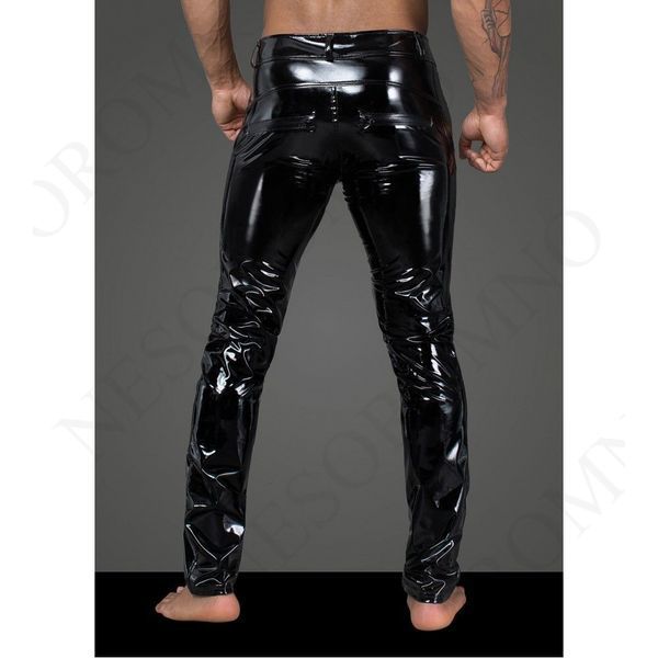 Штани чоловічі вініл H060 Noir Handmade S NR06607 фото