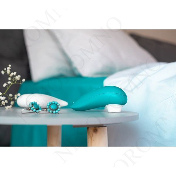Вакуумний кліторальний стимулятор Womanizer Starlet 3 Turquoise W44089 фото