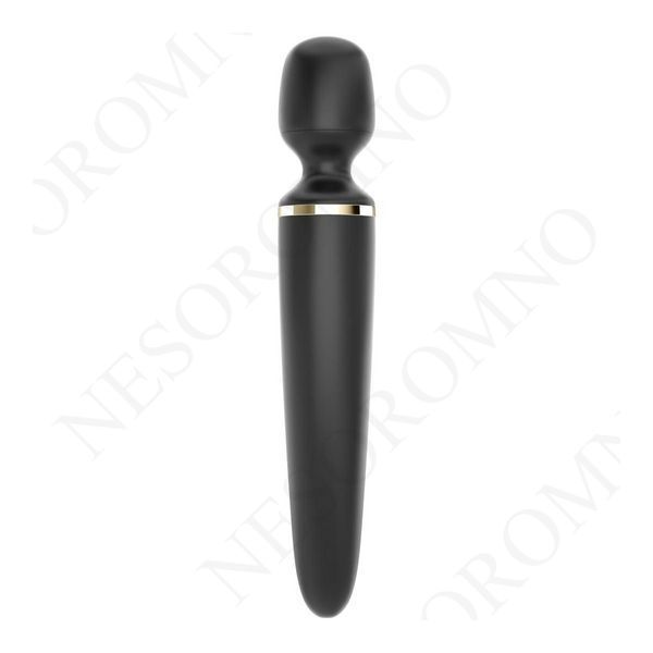 Вібромасажер-мікрофон Satisfyer Wand-er Woman, чорний T360097 фото