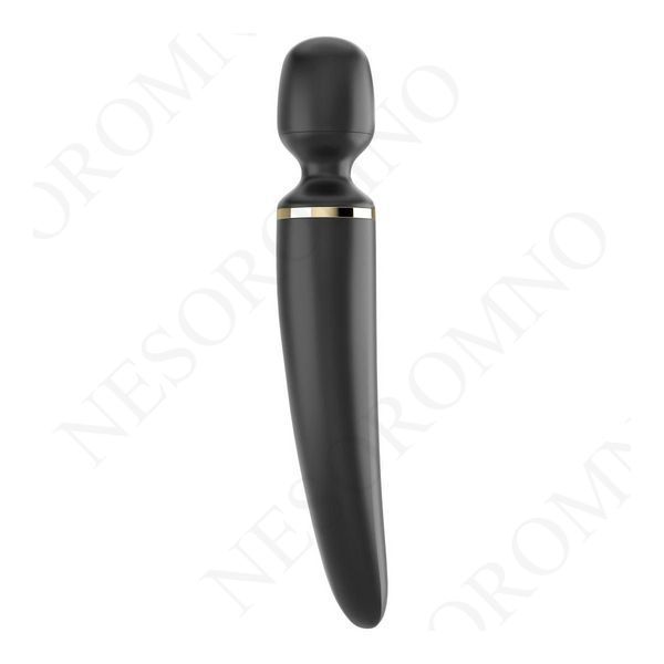 Вібромасажер-мікрофон Satisfyer Wand-er Woman, чорний T360097 фото