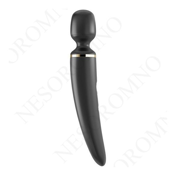 Вібромасажер-мікрофон Satisfyer Wand-er Woman, чорний T360097 фото