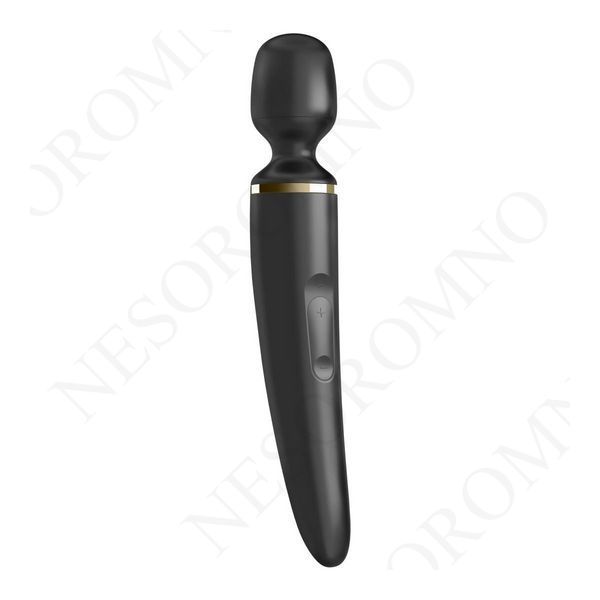 Вібромасажер-мікрофон Satisfyer Wand-er Woman, чорний T360097 фото