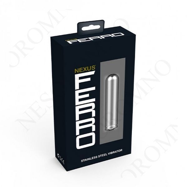 Вібропуля метал NEXUS-FERRO STAINLESS STEEL VIBRATOR NX21414 фото