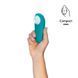 Вакуумний кліторальний стимулятор Womanizer Starlet 3 Turquoise W44089 фото 3