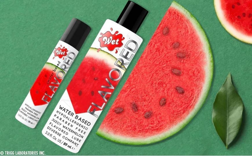 Їстівний лубрикант WET Flavored Juicy Watermelon 30 ml WT43085 фото