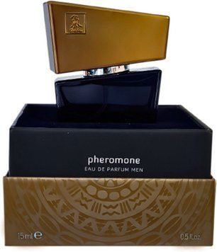 Духи з феромонами чоловічі SHIATSU Pheromone Fragrance men grey, 15 мл HOT67141 фото