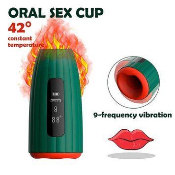 Автоматичний оральний мастурбатор із підігрівом Satisfyer Lover X0000962 фото