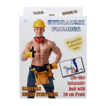 Секс лялька - Plumber Boss Series Male Doll BS59005 фото