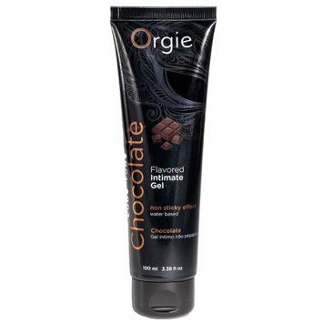 Їстівний лубрикант зі смаком шоколаду Orgie Flavored Intimate Gel Chocolate на водній основі, 100 мл OR21128 фото