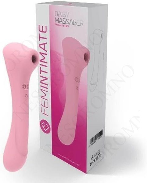 Вакуумний масажер для клітора Femintimate Daisy Massager рожевий FM11251 фото