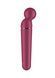 Мікрофон Satisfyer Planet Wand-er для масажу та точкової стимуляції ерогенних зон, бордовий T4046068 фото 1