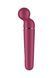 Мікрофон Satisfyer Planet Wand-er для масажу та точкової стимуляції ерогенних зон, бордовий T4046068 фото 2