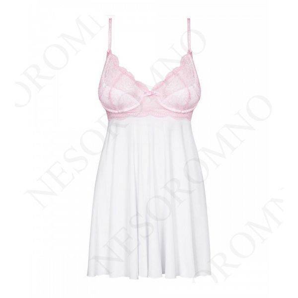 Комплект Obsessive Girlly бебідол і стрінги S/M 411198 фото