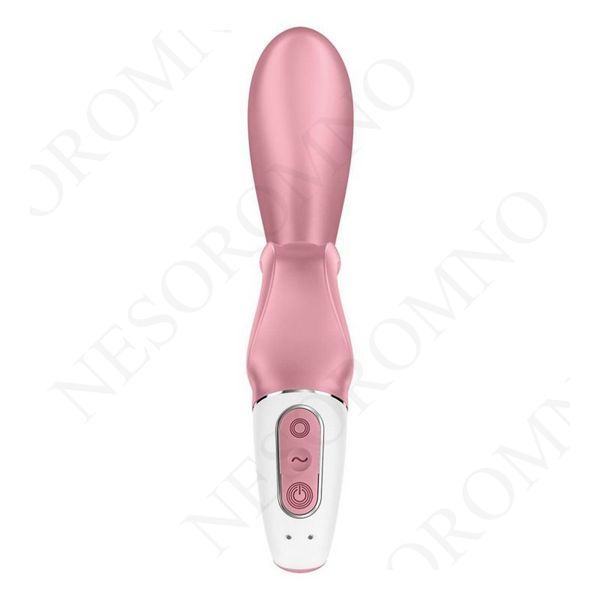 Вібратор-кролик Satisfyer Hug Me з підключенням до програми, рожевий EX21573 фото