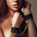 Наручники Bijoux Indiscrets MAZE - Wide Cuffs Black BJ0246 фото 1