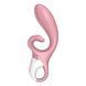 Вібратор-кролик Satisfyer Hug Me з підключенням до програми, рожевий EX21573 фото 3