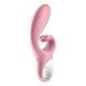 Вібратор-кролик Satisfyer Hug Me з підключенням до програми, рожевий EX21573 фото 2