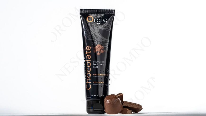 Їстівний лубрикант зі смаком шоколаду Orgie Flavored Intimate Gel Chocolate на водній основі, 100 мл OR21128 фото