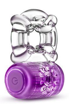 Ерекційне віброкільце PLAY WITH ME ONE NIGHT STAND VIBRATING C-RING PURPLE T331770 фото
