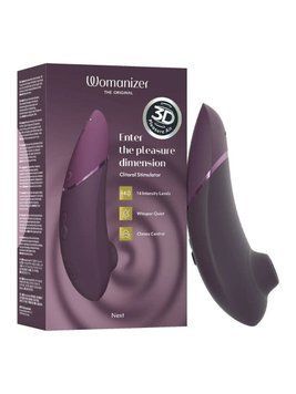 Вакуумний стимулятор Womanizer Next Dark, фіолетовий 23650/WZNT1SG4 фото