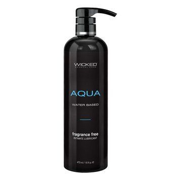 Лубрикант на водній основі WICKED AQUA, нейтральний, 473 мл W252381 фото