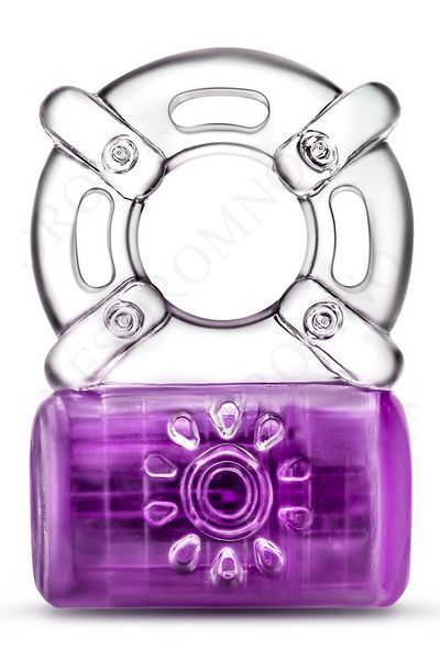 Ерекційне віброкільце PLAY WITH ME ONE NIGHT STAND VIBRATING C-RING PURPLE T331770 фото