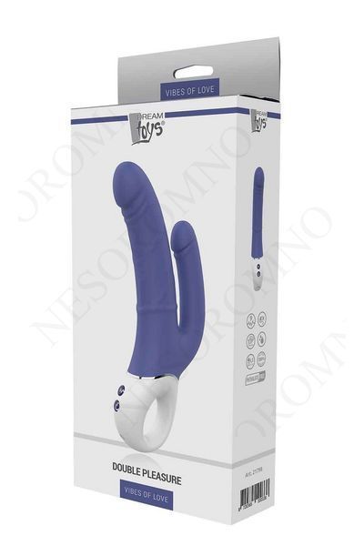 Подвійний вібратор Dream Toys VIBES of LOVE DOUBLE PLEASURE  DT21798 фото