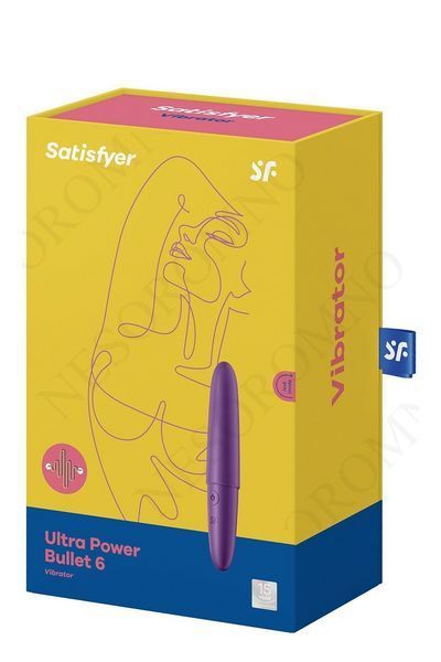 Віброкуля Satisfyer Ultra Power Bullet 6, фіолетовий T360194 фото