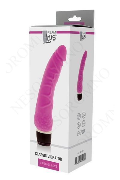 Вібромасажер багатошвидкісний Dream toys Purrfect Classic, рожевий DT20781 фото
