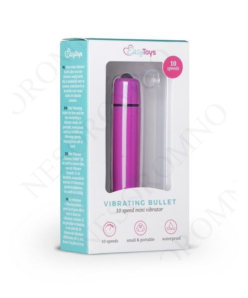 Віброкуля Easytoys, фіолетова, 9 х 1.5 см 22158/ET009PUR фото
