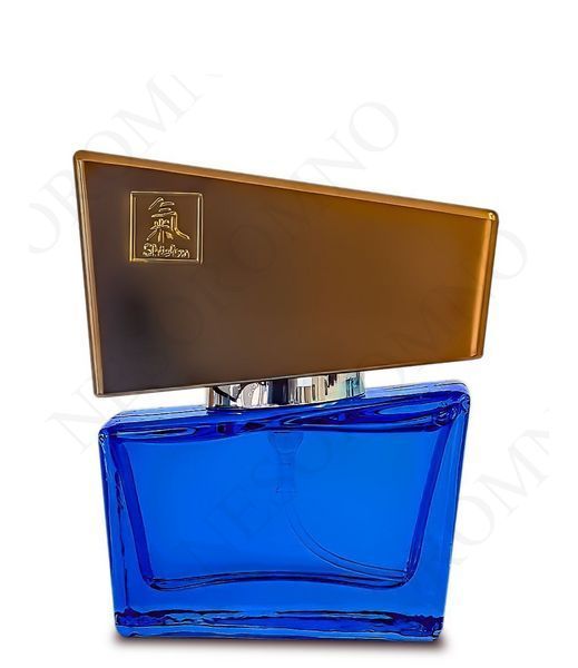 Духи з феромонами чоловічі SHIATSU Pheromone Fragrance men darkblue, 15 мл HOT67140 фото
