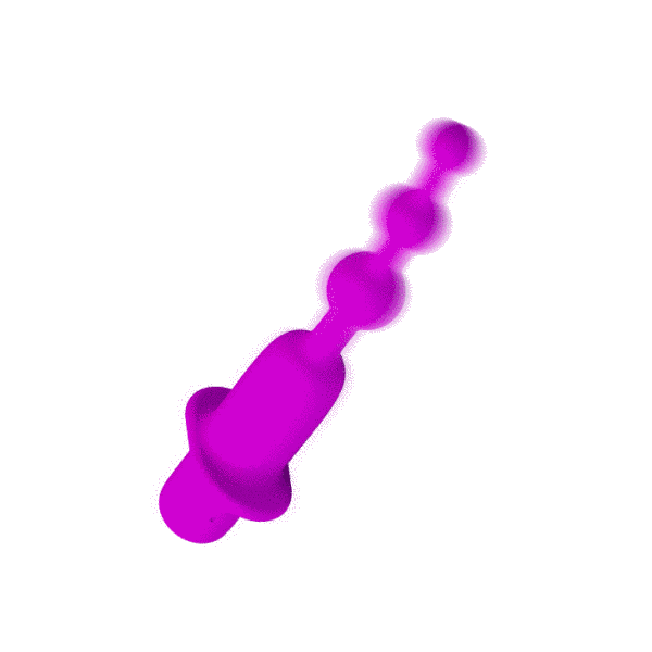 Анальна вібро-ялинка Pretty Love Hermosa, фіолетова PL14597 фото