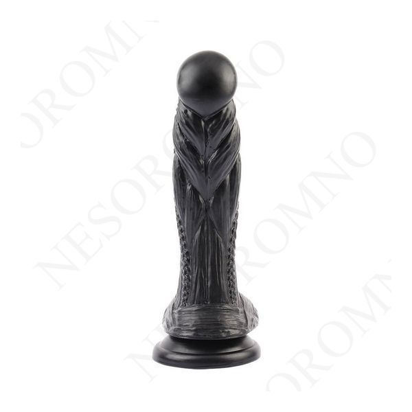 Фалоімітатор у вигляді монстра CHISA MU Alien чорний, 19 см 22522 /CN-711722522 фото