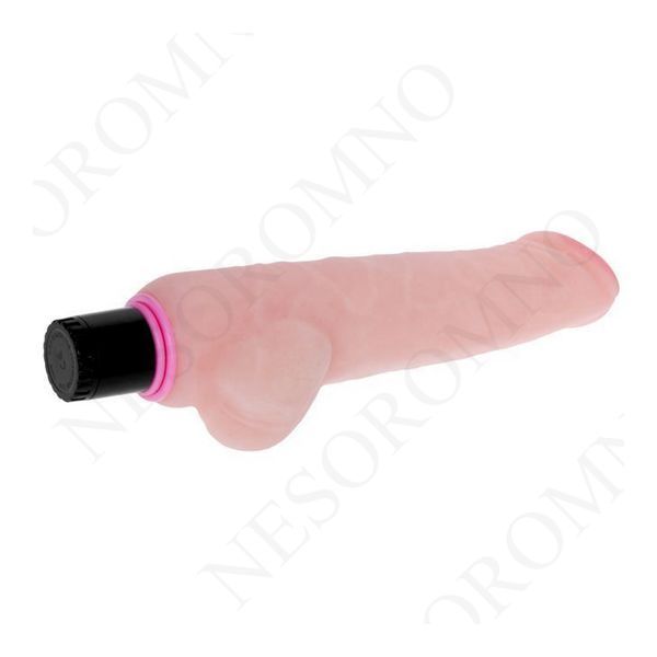 Вібратор із кібер шкіри Baile The Realistic Cock бежевий BL66030506 фото