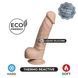Фалоімітатор реалістичний з мошонкою Silexd Real Skin Model 1 (7") на присосці, тілесний SL265773 фото 3