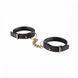 Наручники з екошкіри Bijoux Indiscrets Maze &ndash; Thin Handcuffs Black BJ0209 фото 2
