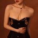 Затискачі для сосків UPKO Pulling Chain Nipple Clamps з ланцюжком-намиста, золотисті UP866020 фото 1