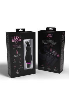 Набір аксесуарів для сексу Dream Toys Sex Room Raunchy, 6 предметів, чорний/рожевий DT22125 фото