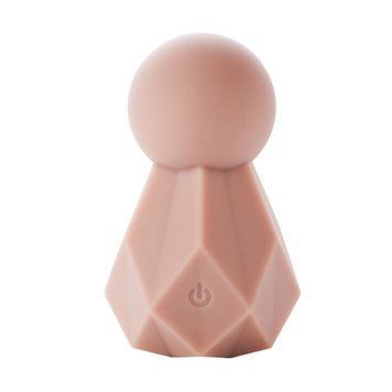 Вібратор для клітора Sweet Em Crystal у формі кристала з гранями, рожевий, 8 &times; 4,8 см 89509 /CDA.0002F фото