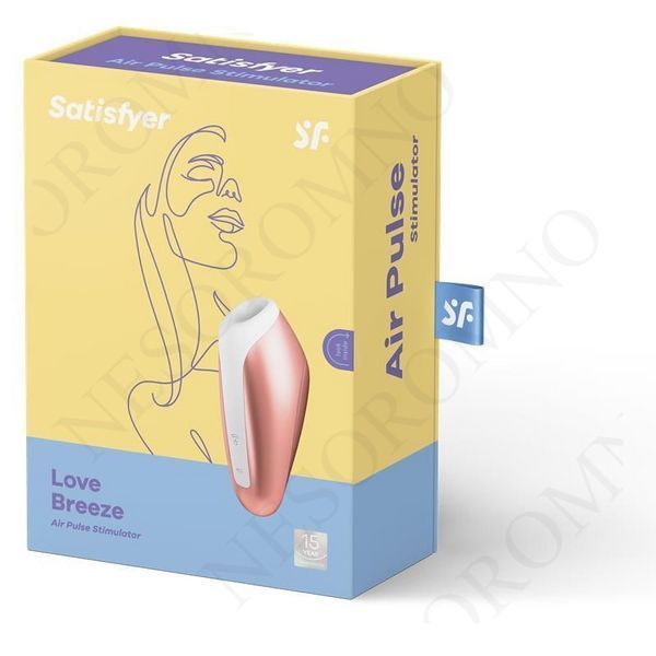 Безконтактний вакуумний стимулятор клітора Satisfyer Love Breeze кораловий T360126 фото