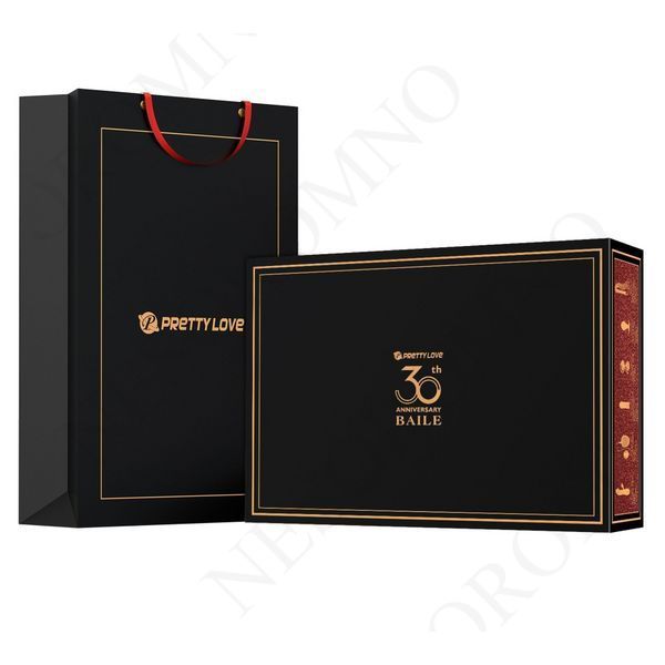 Набір БДСМ 6 предметів Pretty Love 30th ANNIVERSARY Baile чорний 34401 /BI-014777H фото