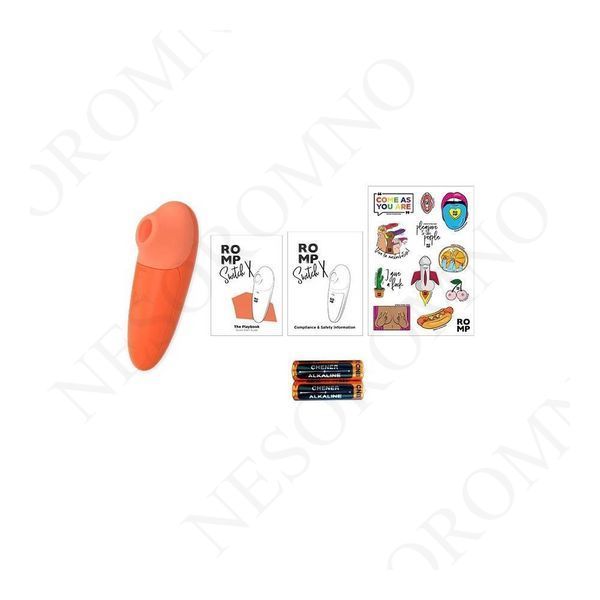 Вакуумний стимулятор клітора ROMP Switch X, помаранчевий 23582/RPBT2SGA фото