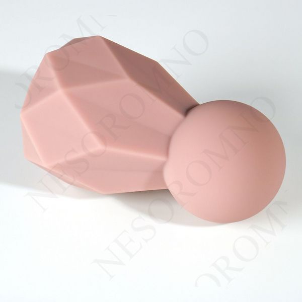 Вібратор для клітора Sweet Em Crystal у формі кристала з гранями, рожевий, 8 &times; 4,8 см 89509 /CDA.0002F фото